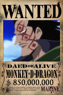 Tooncharacter Dragon Monkey D One Piece