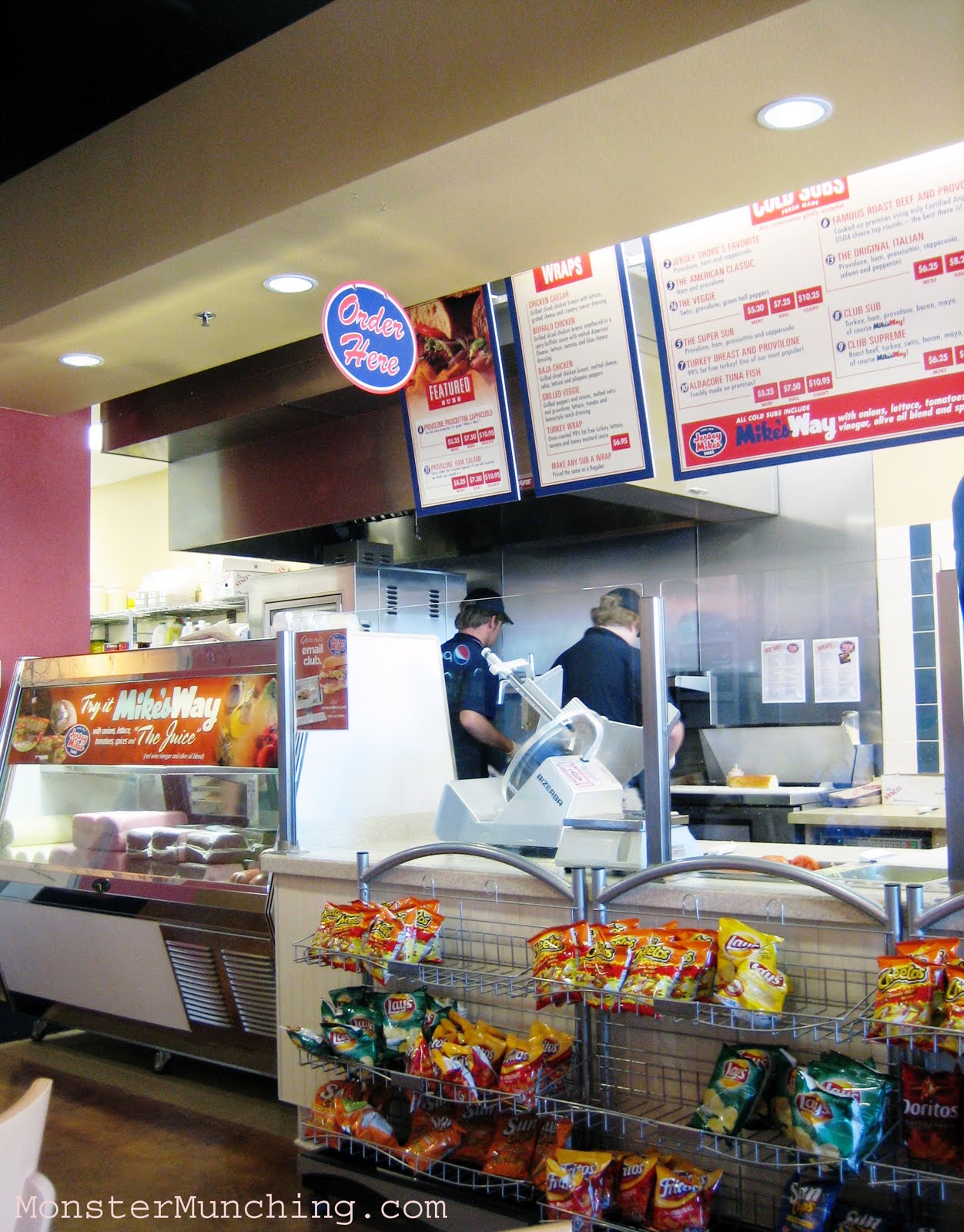 Monster Munching Jersey Mike's Irvine