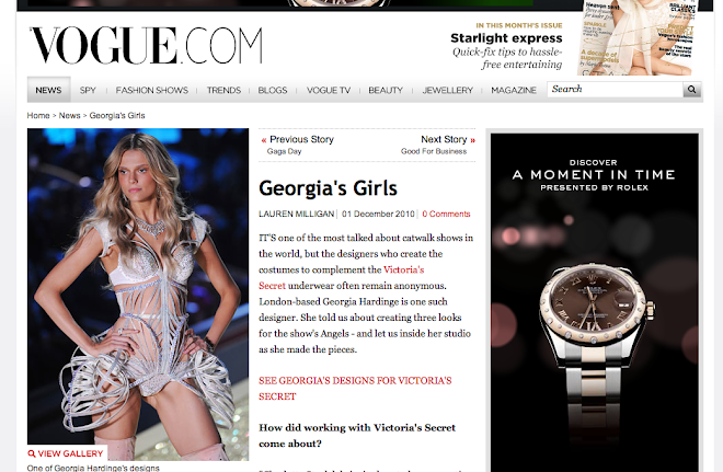 THE VOGUE WRITE UP OF MY COLLABORATION WITH VICTORIA SECRET