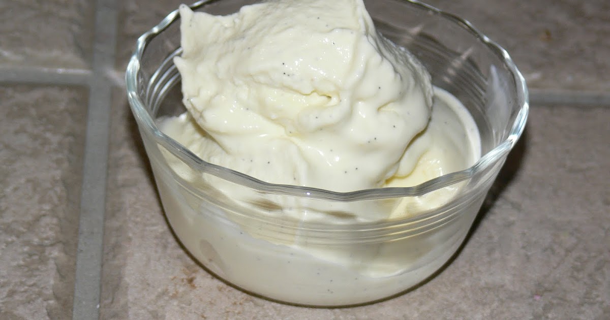 cooked ice cream base