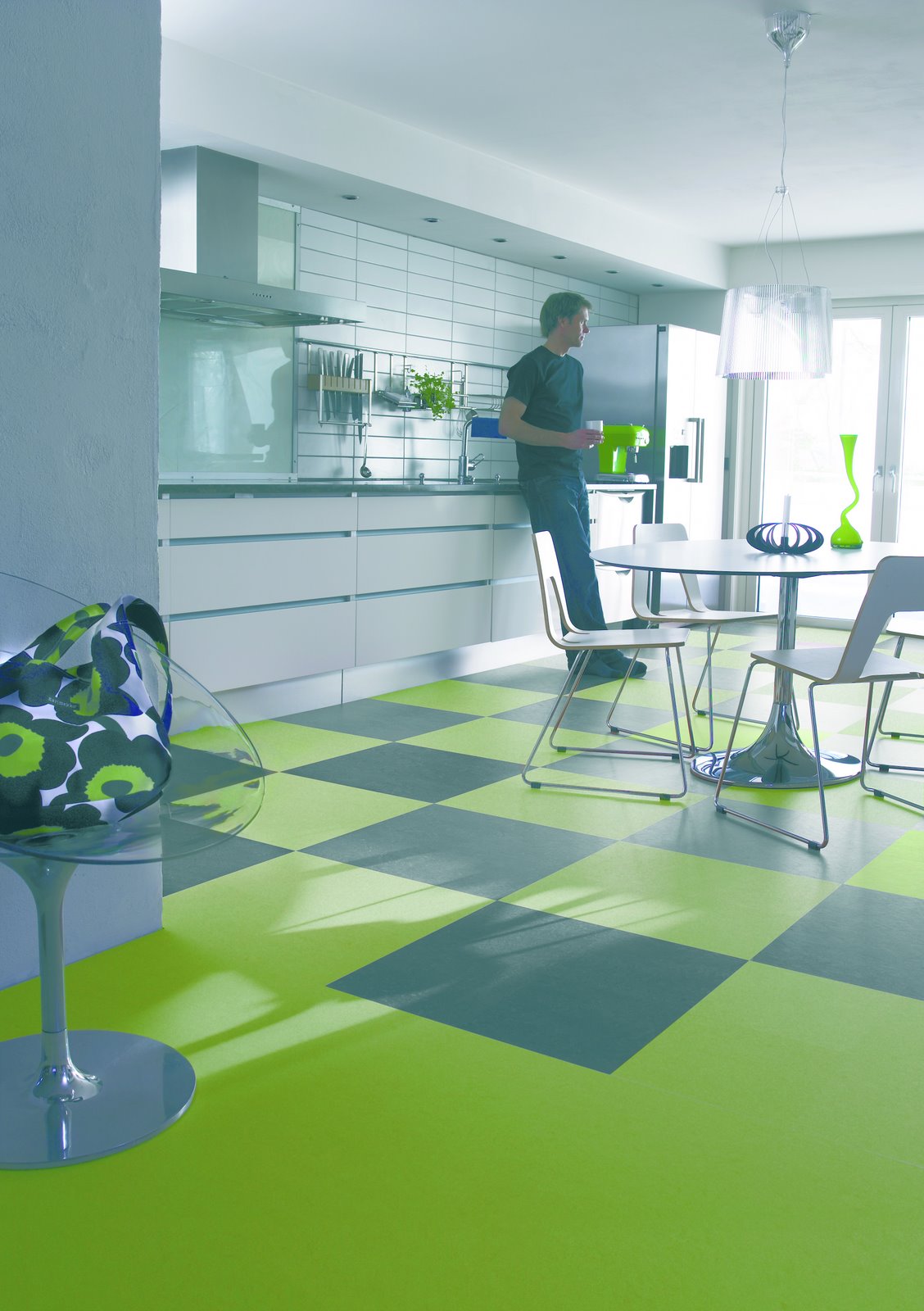 Natural flooring: Linoleum