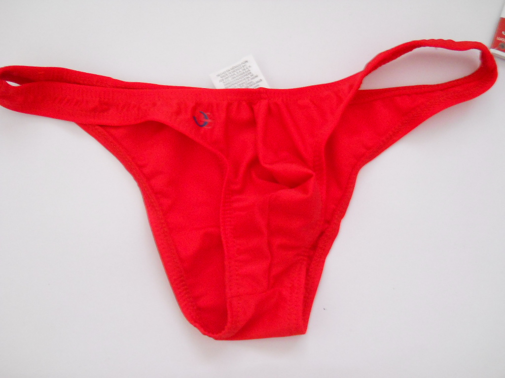 Male Female Underwear: UM001 Red Sexy Briefs Men's Bikini Underwear