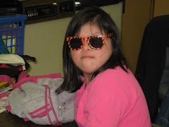 Being silly while waiting for the bus