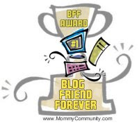 Blogger Friend Award