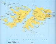 mapa de malvinas en disputa