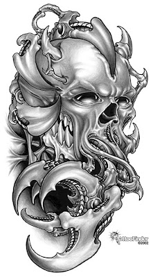 Tattoo Designs Skull Tattoo Sketch