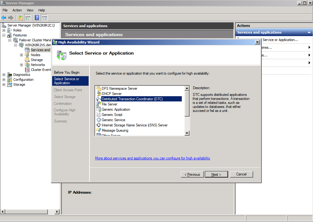 Eric Leong: SQL Server 2008 Failover Clustering on Windows Server 2008 R2