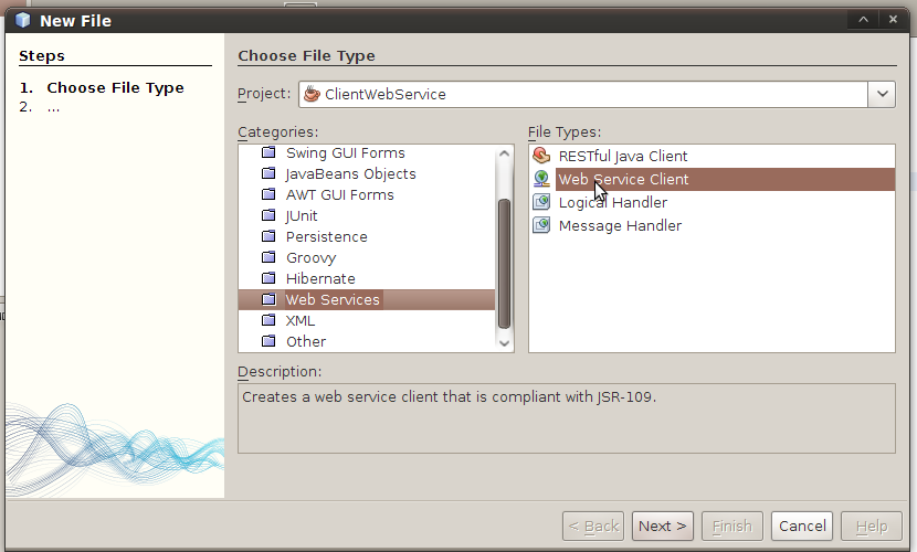 Desarrollo y Software Libre Creación de un cliente  Services con