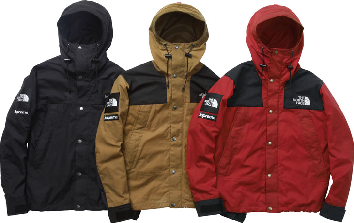 Podgeopedia: Black and White, Simple: The North Face/Supreme Mountain Parka and Duffle
