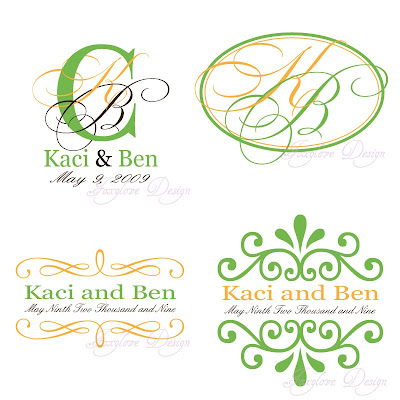 Foxglove Design: Intertwined Letters Monograms Foxglove Design: Intertwined Letters Monograms