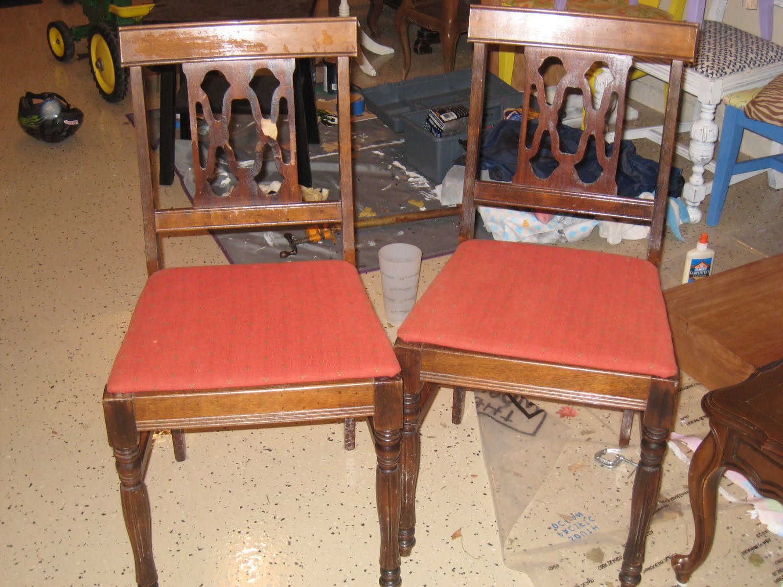 Fab Rehab Creations Too many chairs!