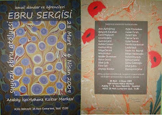 Suyüzü Ebru sergisi