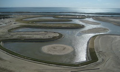 Aerial shot of Phase 1 Pre Construction - Fall 2007