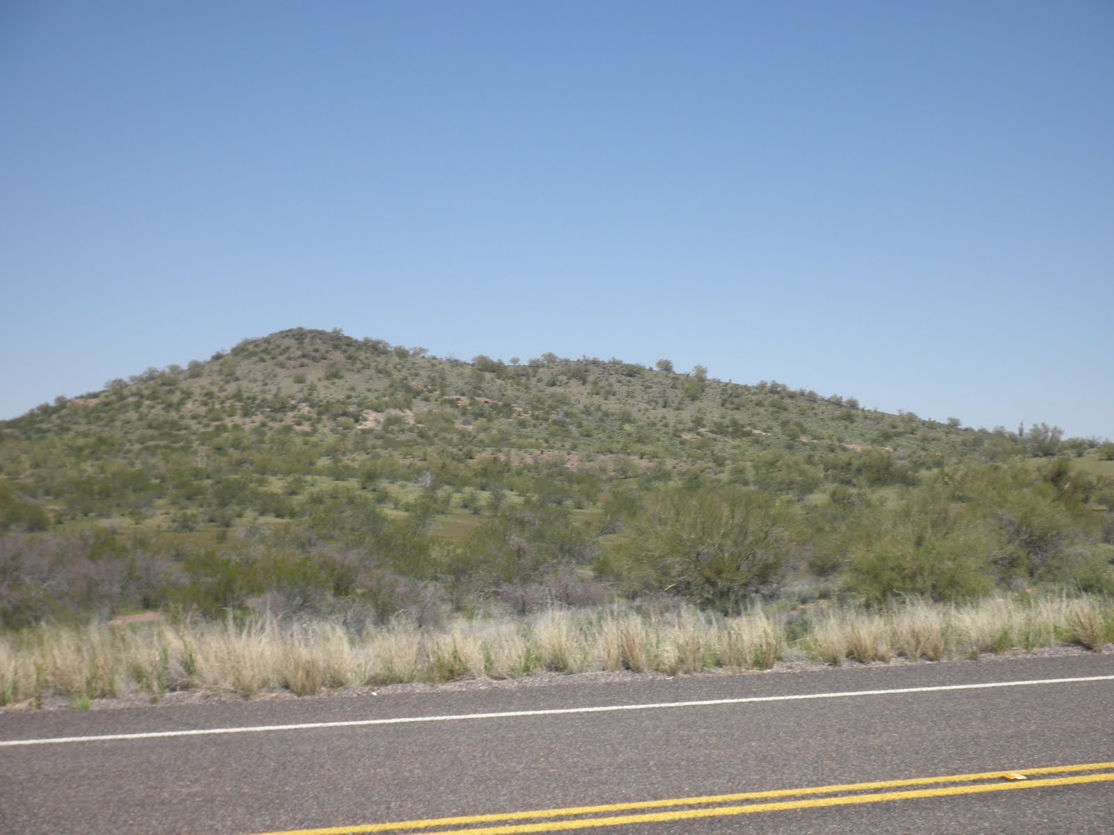 Bruce's TransAm bike ride spring 2010 Day 7, Mar 28 Salome, AZ to
