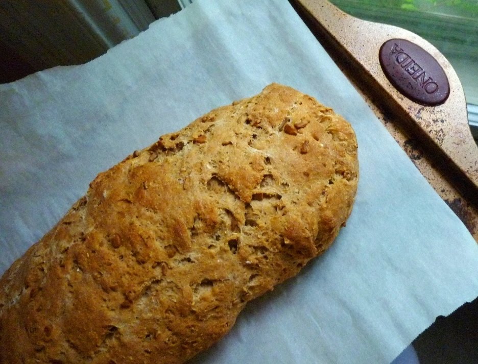 Food for Poems Whole Grain Sunflower Seed Bread