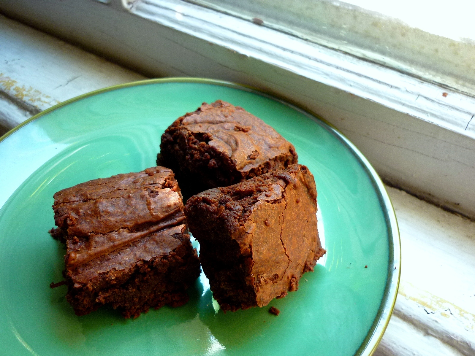 Food for Poems Simple Fudgy Brownies
