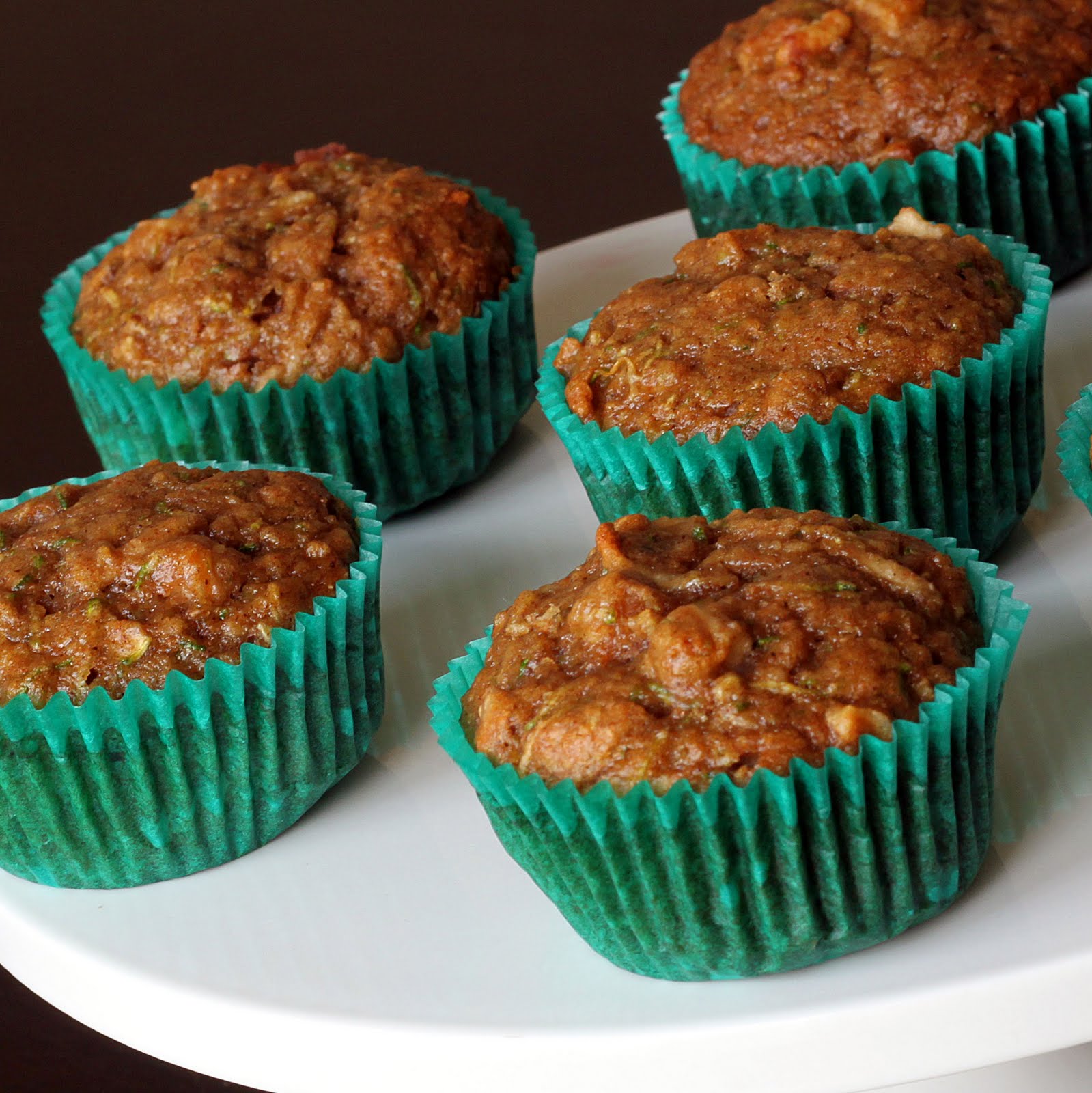 Sugar Cooking Healthy Zucchini Apple Muffins