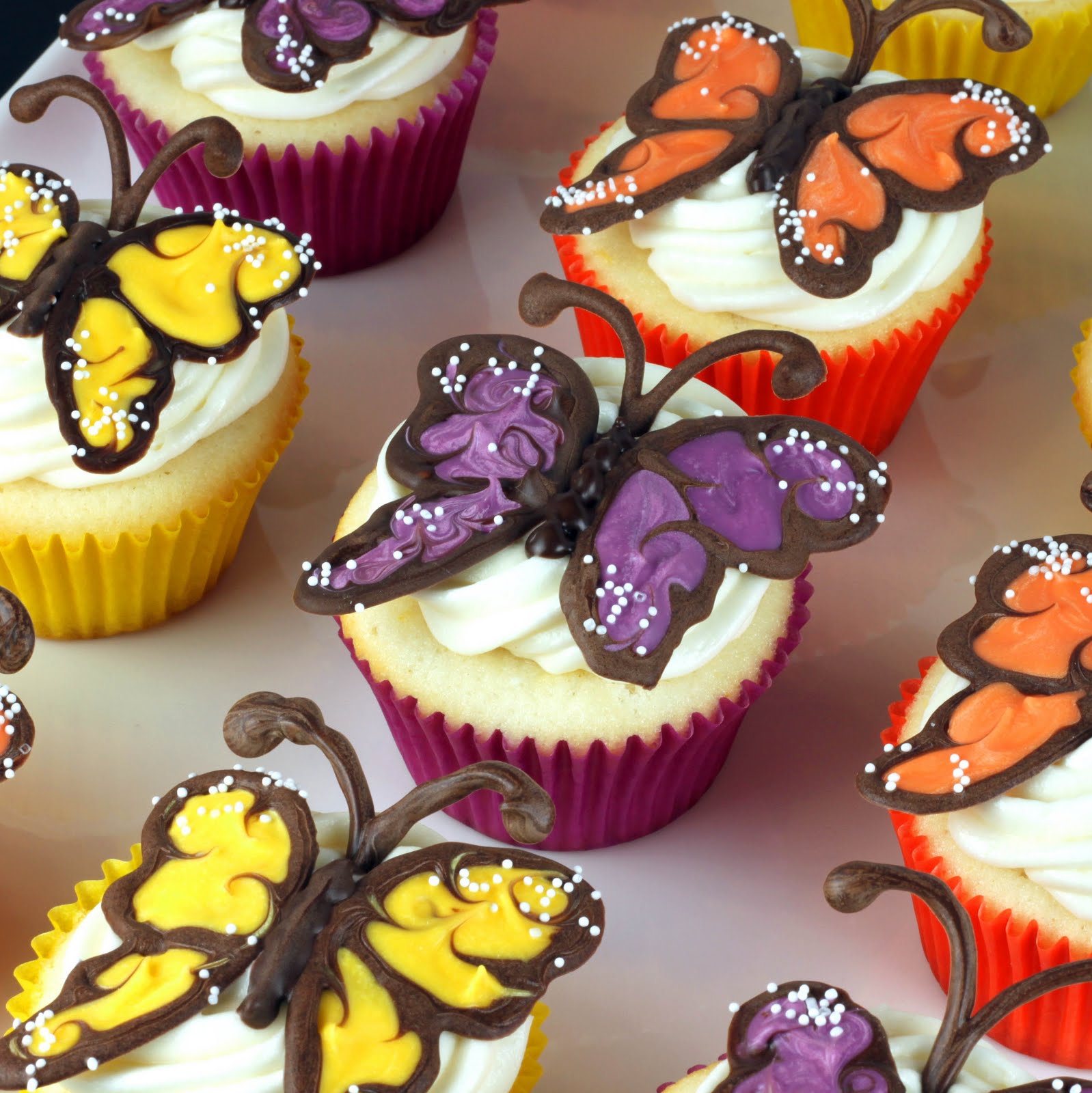 Sugar Cooking: Butterfly Cupcakes