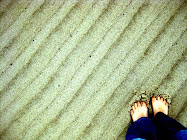 I Love my toes in the sand