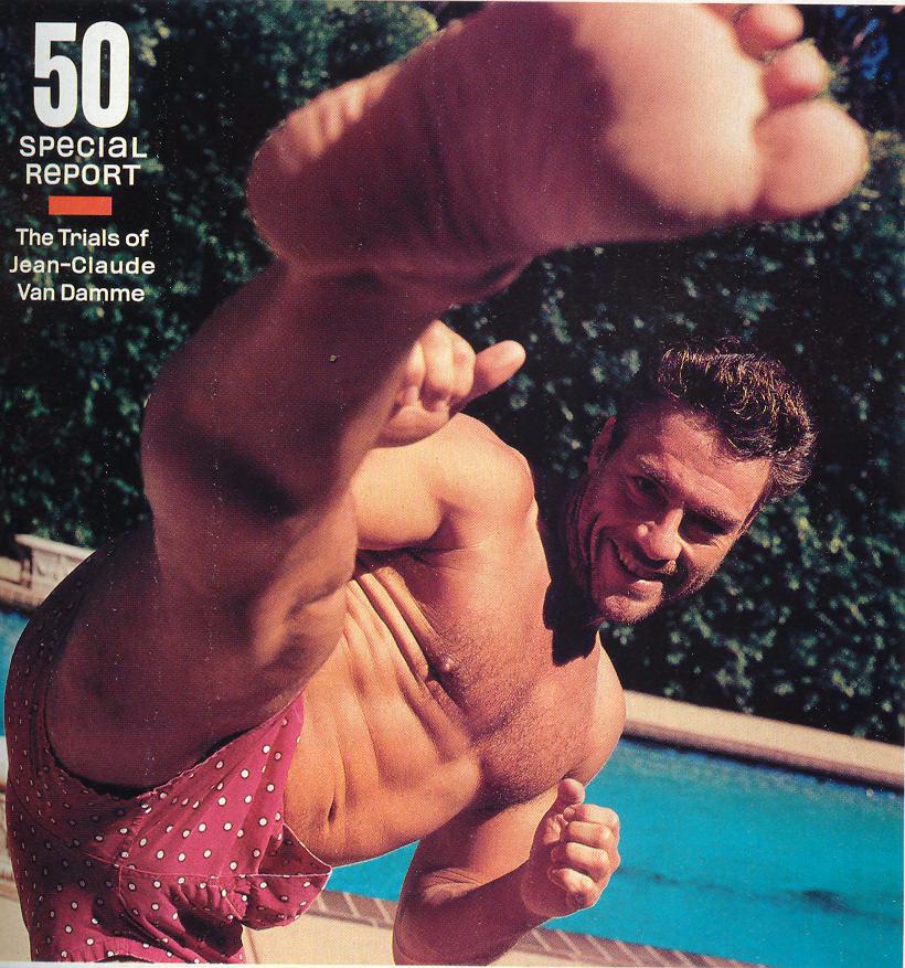 820px x 877px - Famous Male Feet: Jean Claude Van Damme