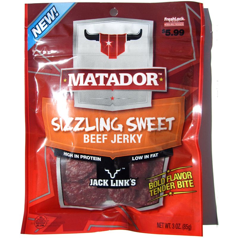 Matador Beef Jerky Sizzling Sweet Beef Jerky Reviews