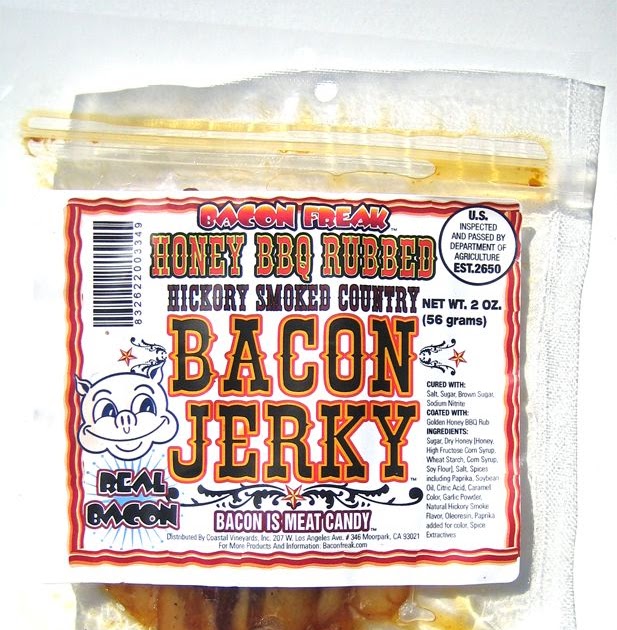 Bacon Freak Bacon Jerky Honey BBQ Rubbed Beef Jerky Reviews