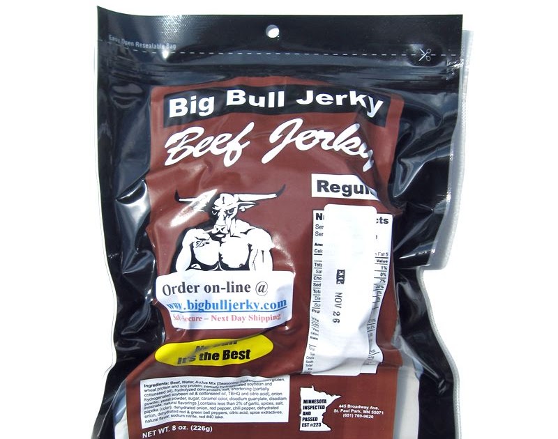 Big Bull Jerky - Regular ~ Beef Jerky Reviews