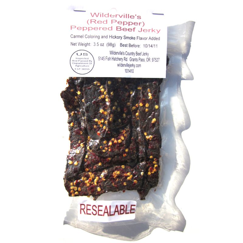 Wilderville's Country Beef Jerky Red Pepper Beef Jerky Reviews