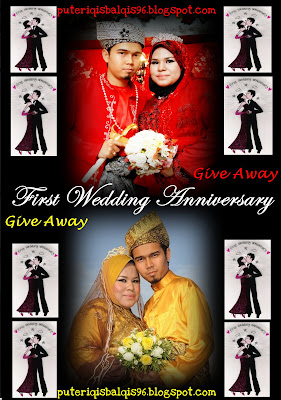 :: First Wedding Anniversary *GIVE AWAY* ::