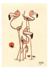 Flamingo's Three