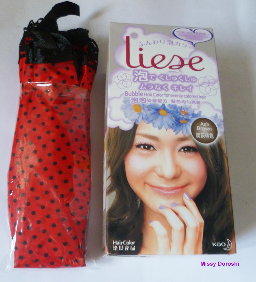 Missy Doroshi Kao Brand Liese Bubble Hair Dye