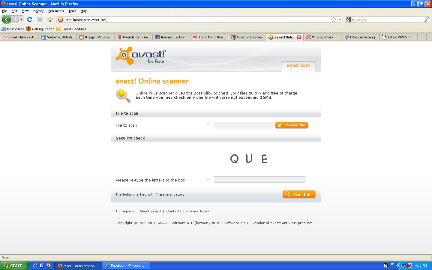Online Virus Scan File / Online Virus Scan Windows XP | Updated Free
