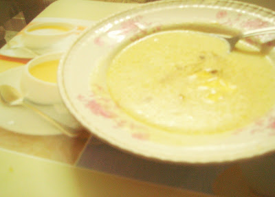 Onion and Cheddar Cheese Soup