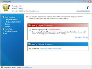 Registry Life - Otimize o Registro do Windows