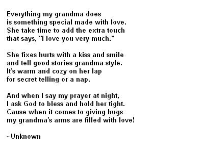 Grandparents Poems And Quotes. QuotesGram
