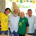 Antes de começar o jogo, Iberê recebeu Ronaldo e George que trouxeram o prefeito de São Rafael e o vice de Jucurutu
