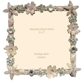Floral photo frame
