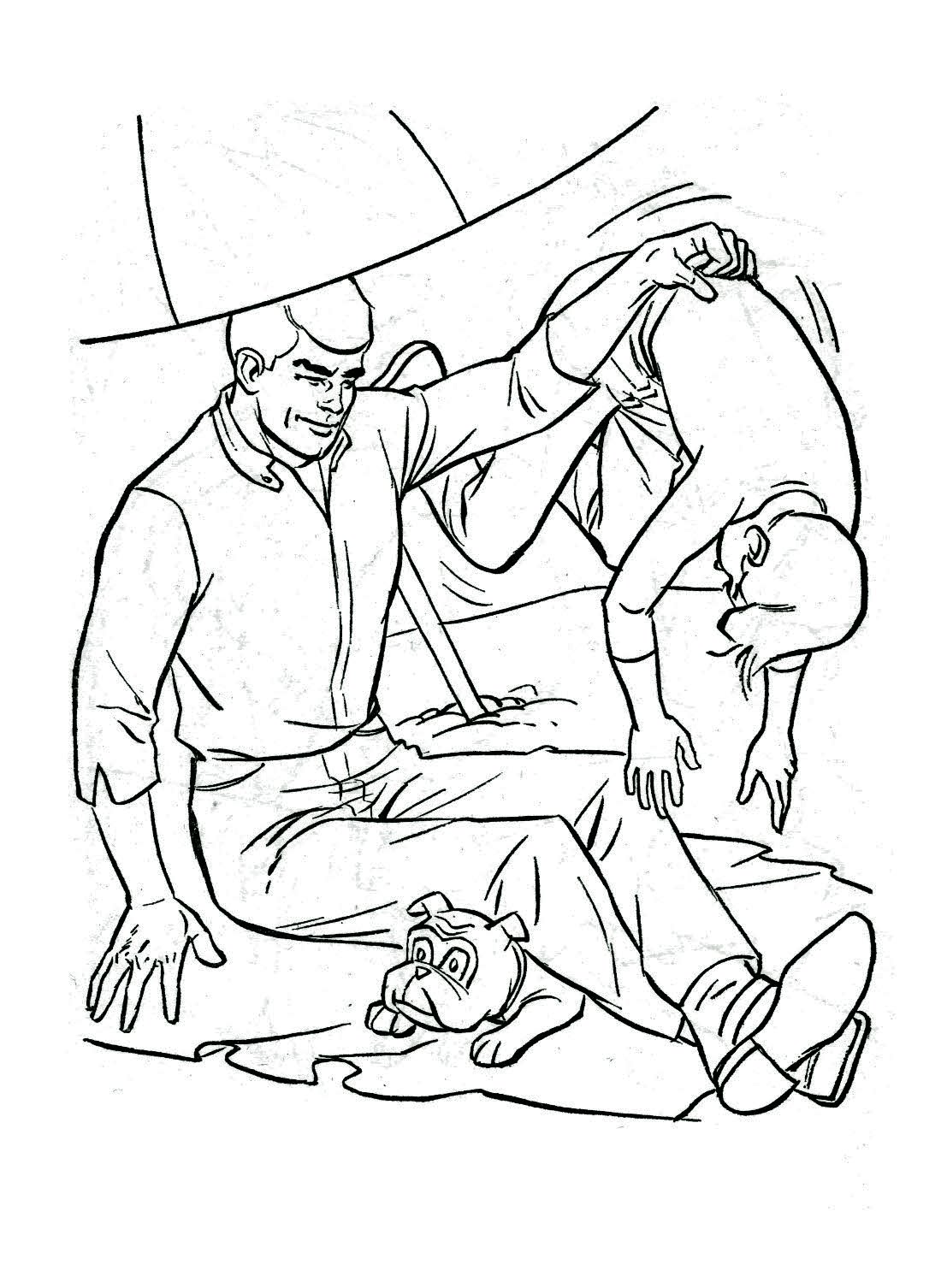 johnny quest coloring pages - photo #3