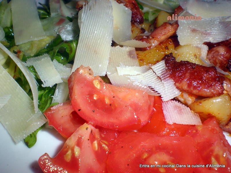 Entra en mi Cocina: Ensalada montañes / Salade montagnarde