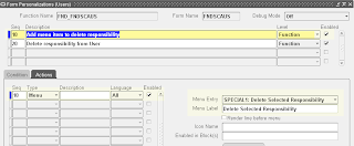 Oracle Applications: How to Delete Responsibility From User