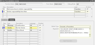 Oracle Applications: How to Delete Responsibility From User