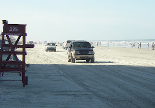A híres Daytona Beach-i strand