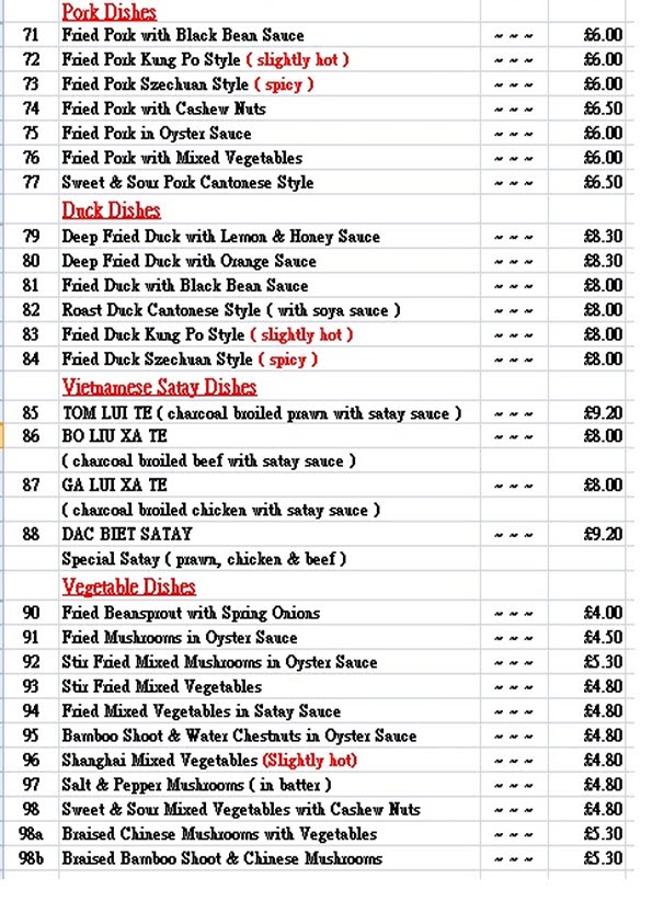 Shoreham Vietnamese & Chinese Cuisine Restaurant