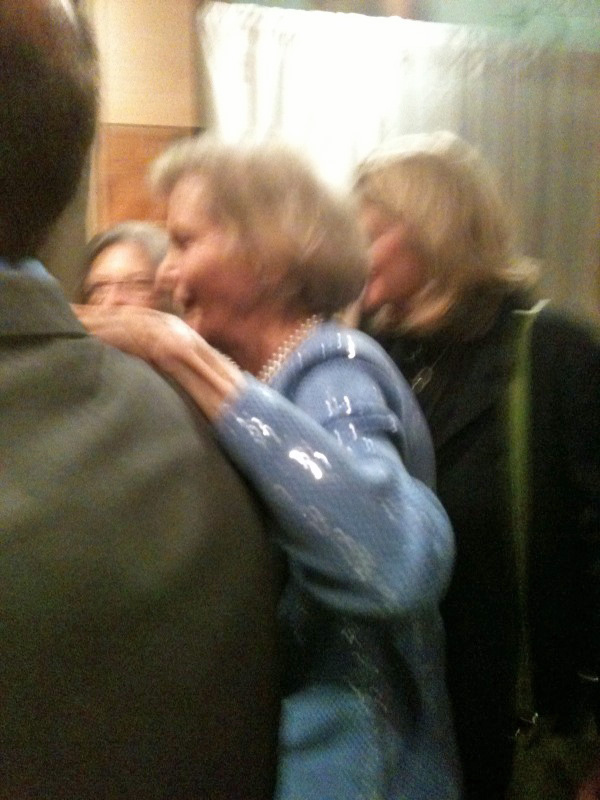 A blurry Penny Chenery at the premiere