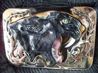 panther belt buckle