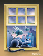 "Gato na janela"
