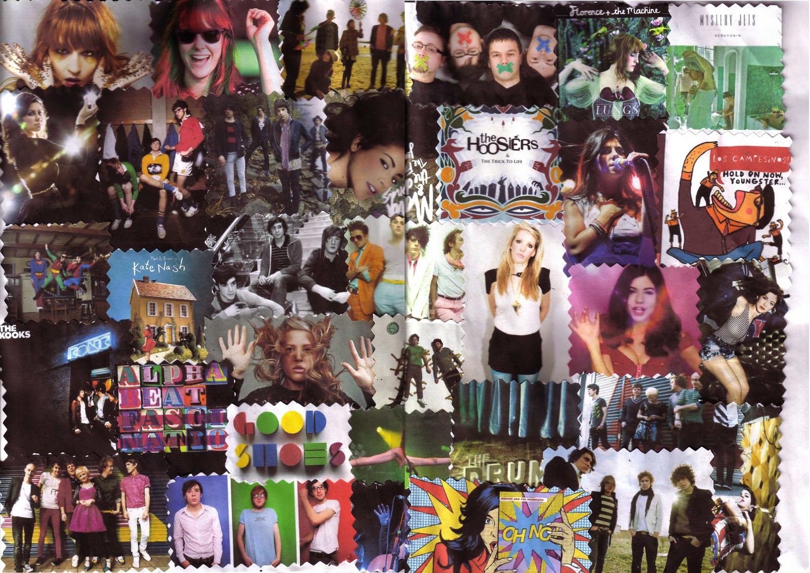 F1 Kirsten Taylor Sam And Sarah Mood Board Of Indie Pop Genre