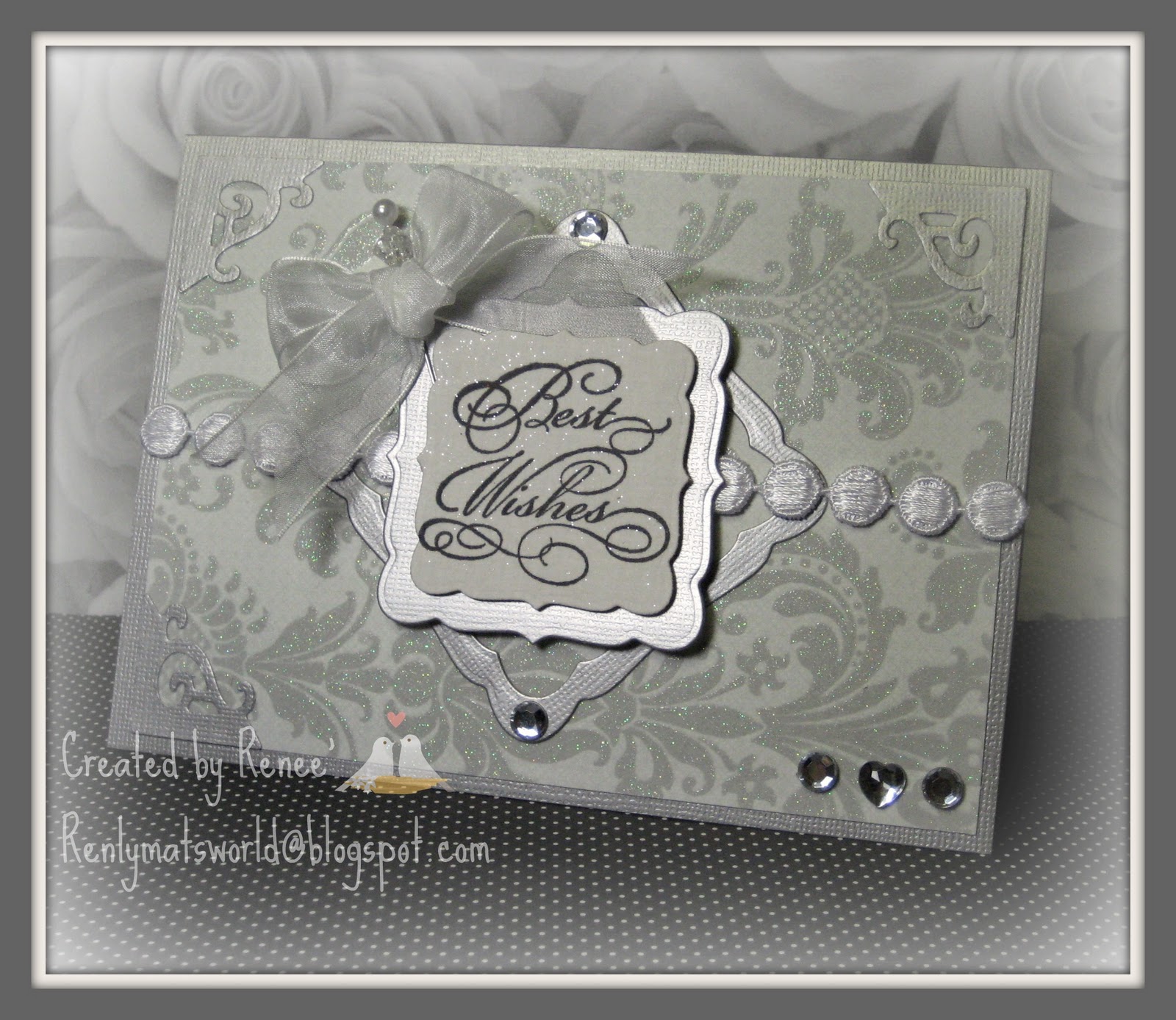renlymat's world best wishes wedding card
