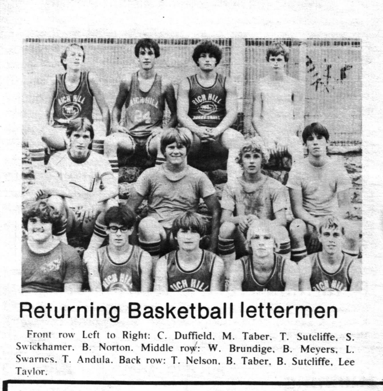 Rich Hill Missouri History November 2009