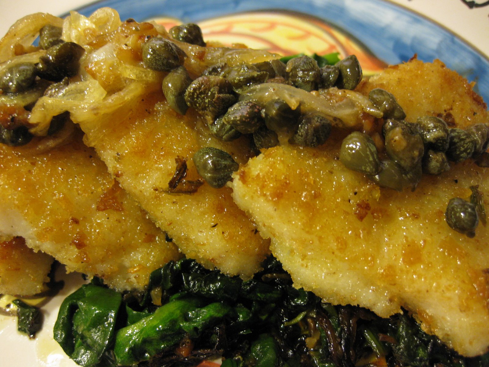 [Sole+breaded+on+spinach+w+caper+sauce.JPG]